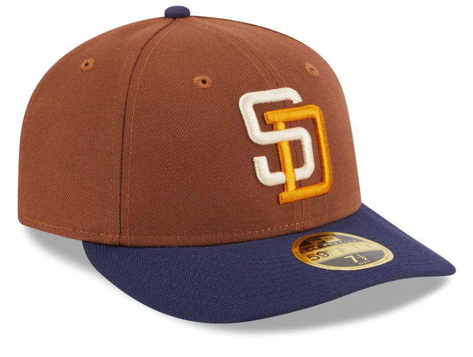 San Diego Padres Tiramisu Low Profile 59FIFTY Fitted