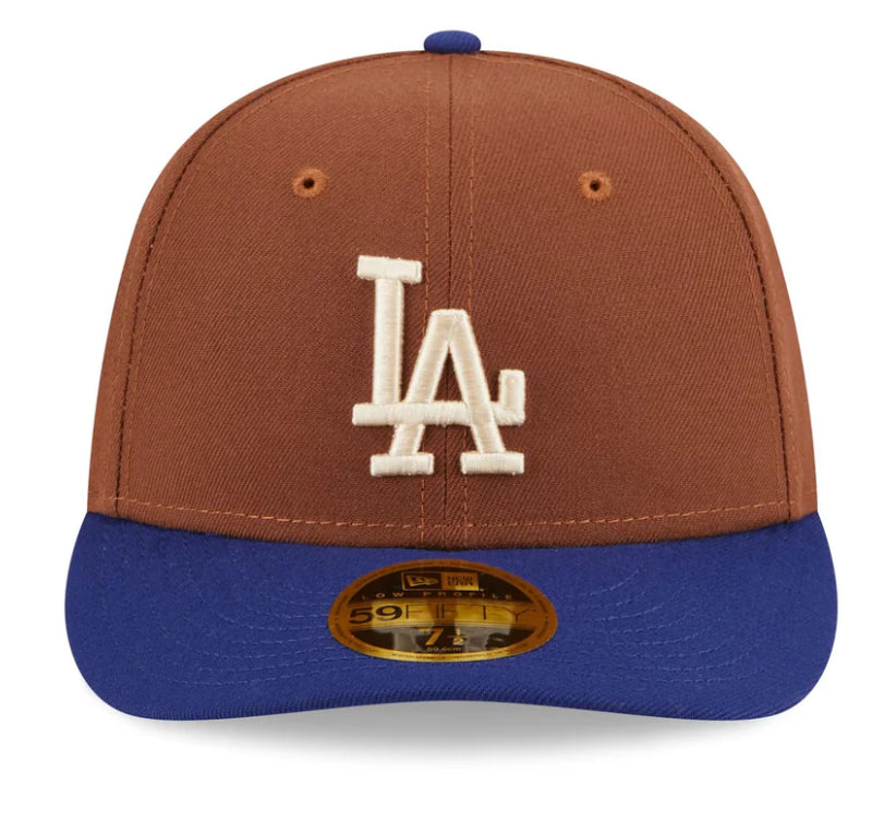 Men Los Angeles Dodgers Tiramisu Low Profile 59FIFTY Fitted