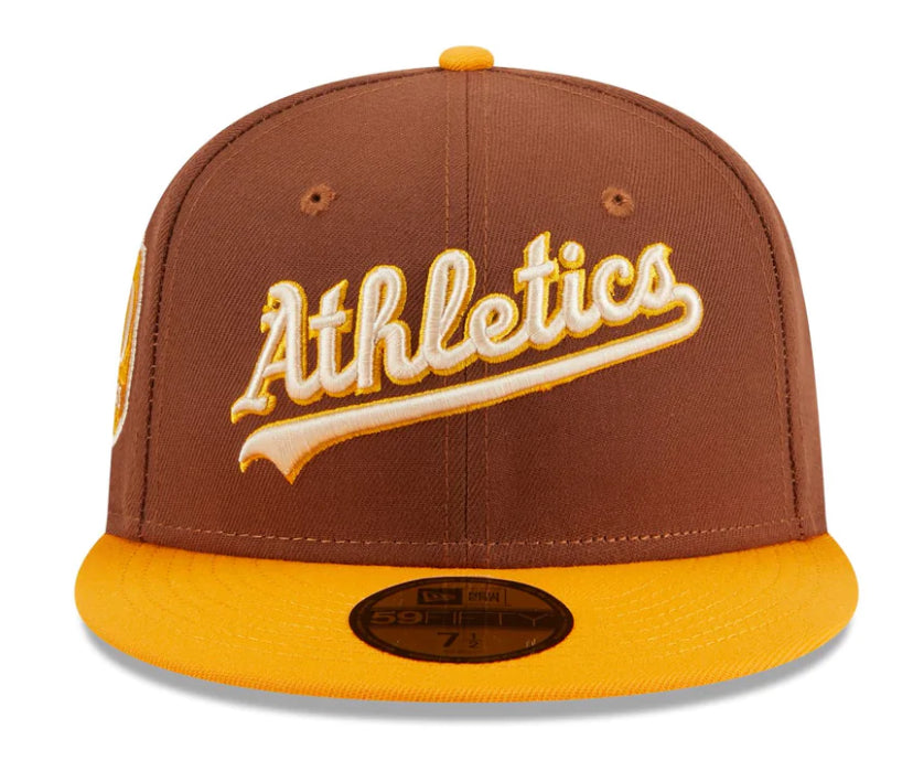Men Oakland Athletics Tiramisu 59FIFTY Fitted5