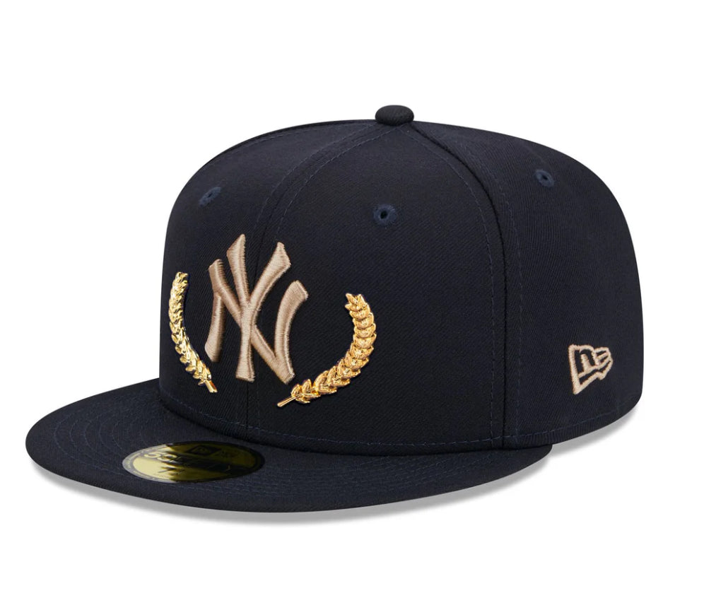 Men New York Yankees Gold Leaf 59FIFTY Fitted