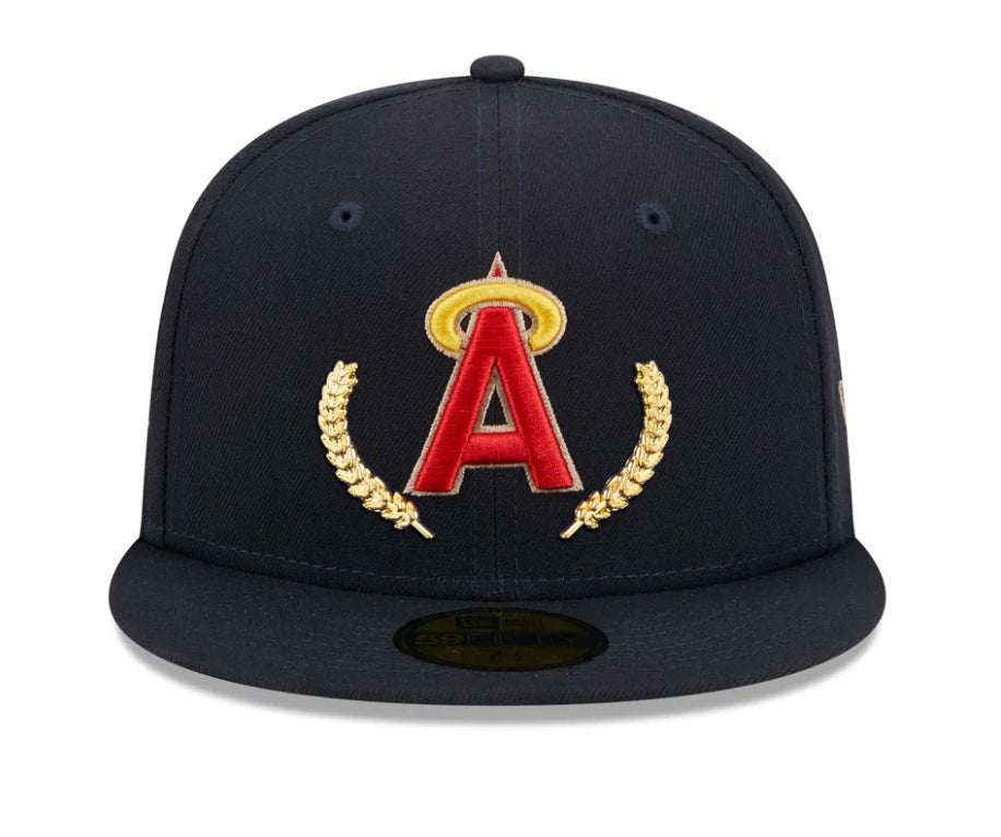 Los Angeles Angels Gold Leaf 59FIFTY Fitted