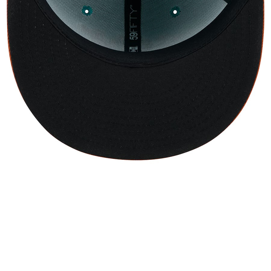 Winston-Salem Dash New Era Theme Night Hype Hens 59FIFTY Fitted Hat - Turquoise