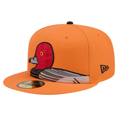 Aberdeen IronBirds New Era Theme Night Decoys 59FIFTY Fitted Hat - Orange