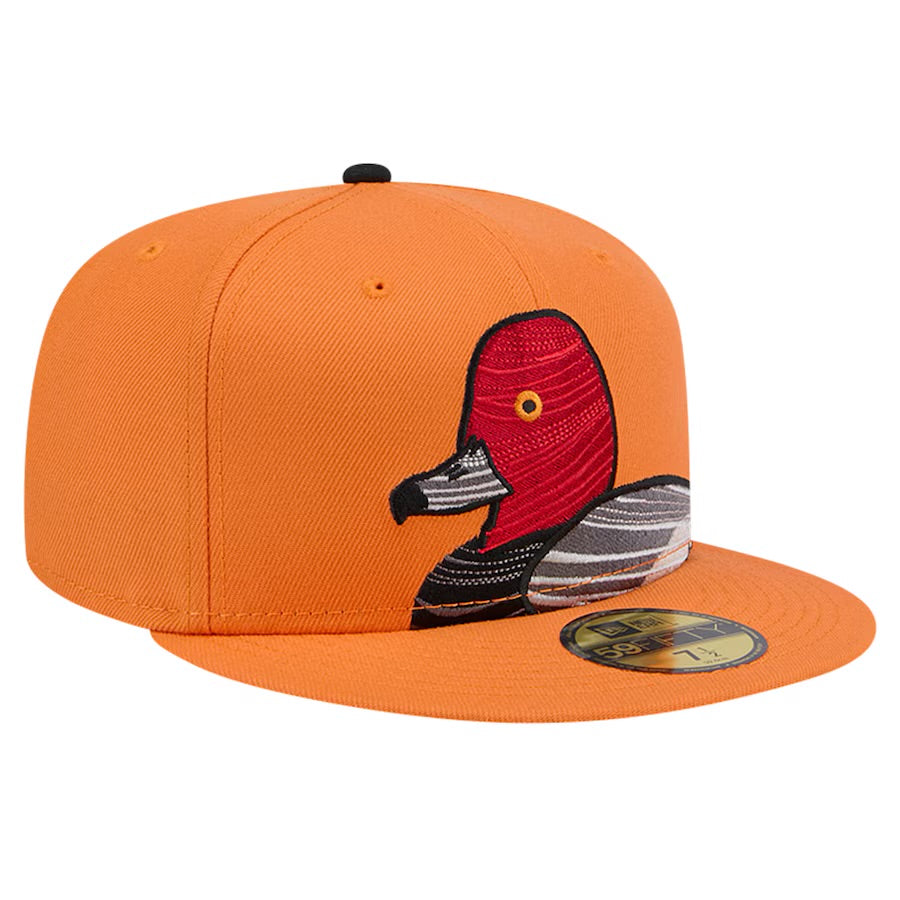 Aberdeen IronBirds New Era Theme Night Decoys 59FIFTY Fitted Hat - Orange