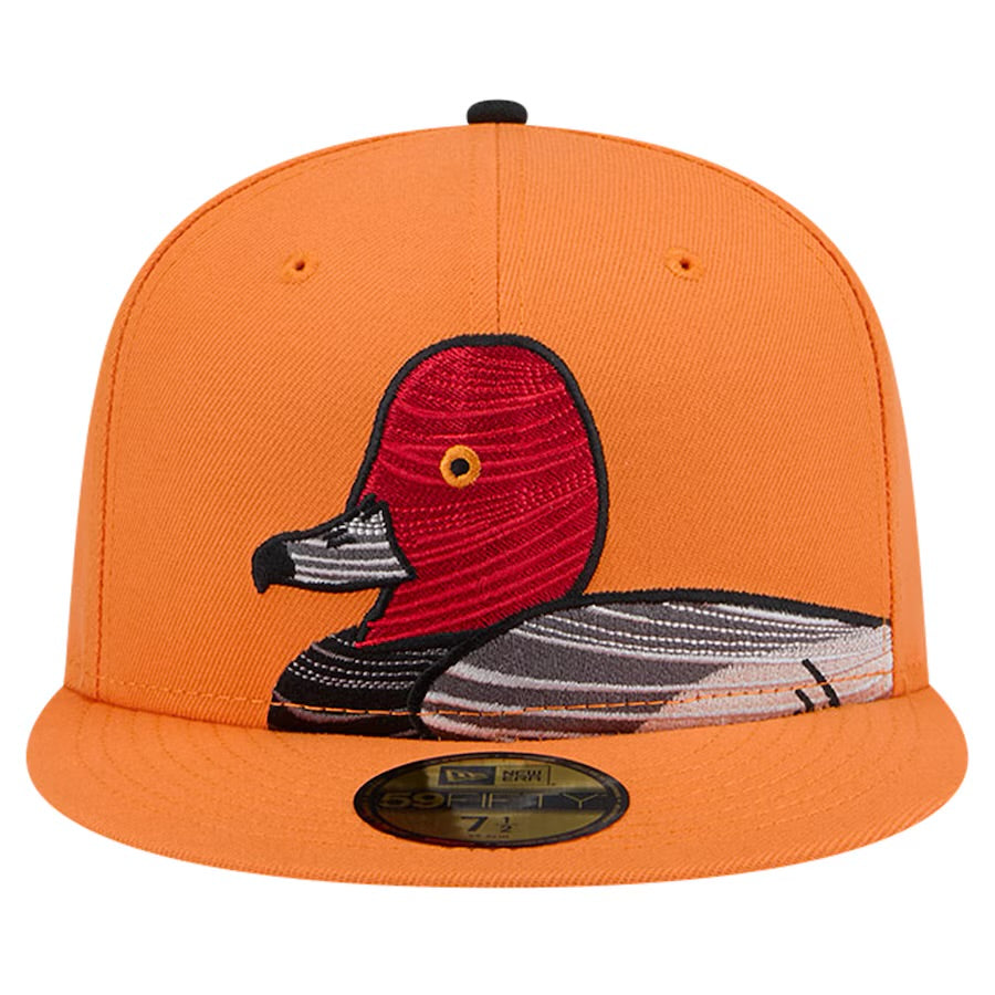 Aberdeen IronBirds New Era Theme Night Decoys 59FIFTY Fitted Hat - Orange
