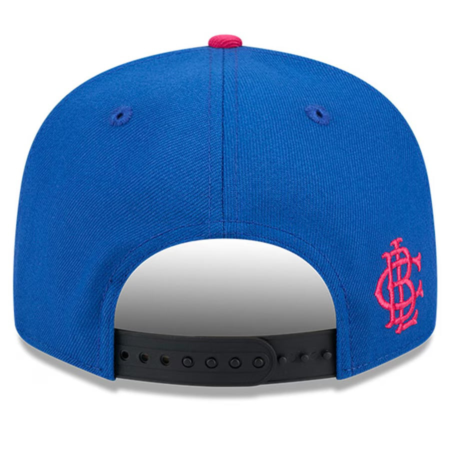 Men's Atlanta Braves New Era Royal/Black Watermelon Big League Chew Flavor Pack 9FIFTY Snapback Hat