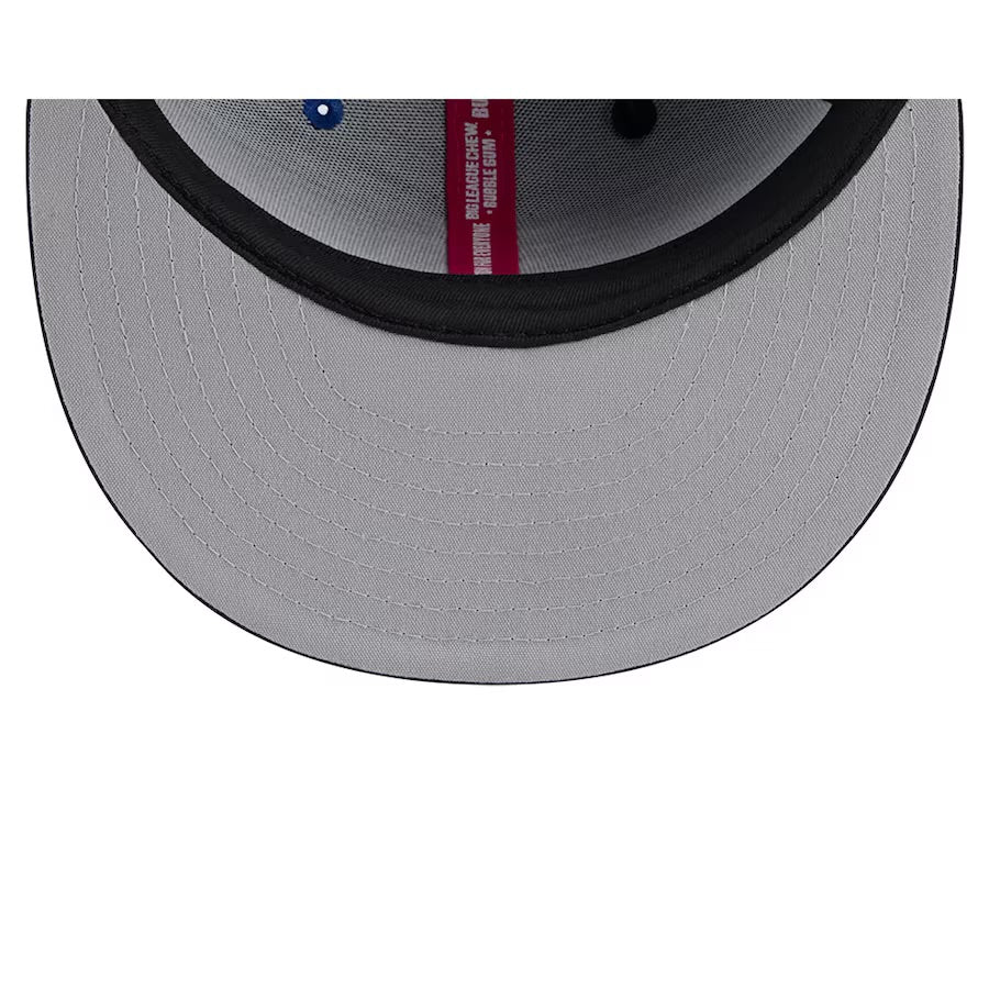 Men's Toronto Blue Jays New Era Royal/Black Watermelon Big League Chew Flavor Pack 9FIFTY Snapback Hat