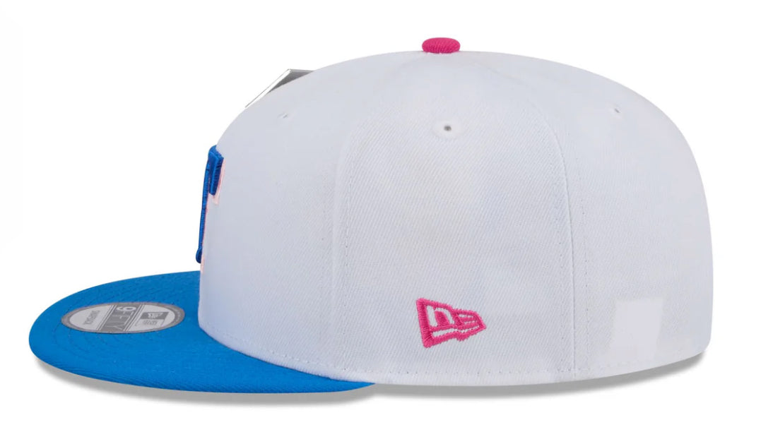 Texas Rangers Big League Chew Cotton Candy 9FIFTY Snapback