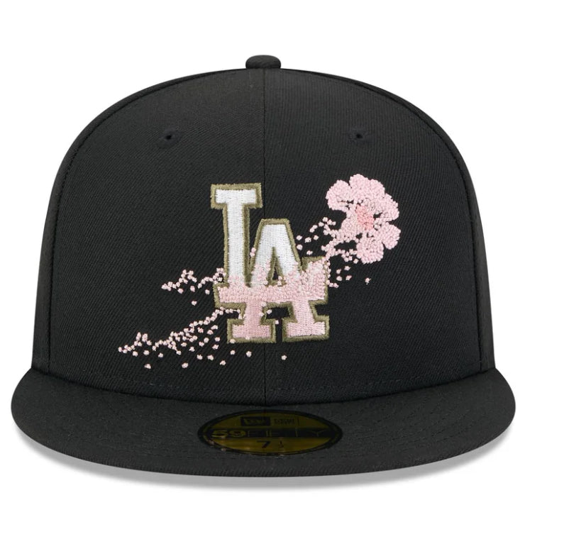 Los Angeles Dodgers Dotted Floral 59FIFTY Fitted