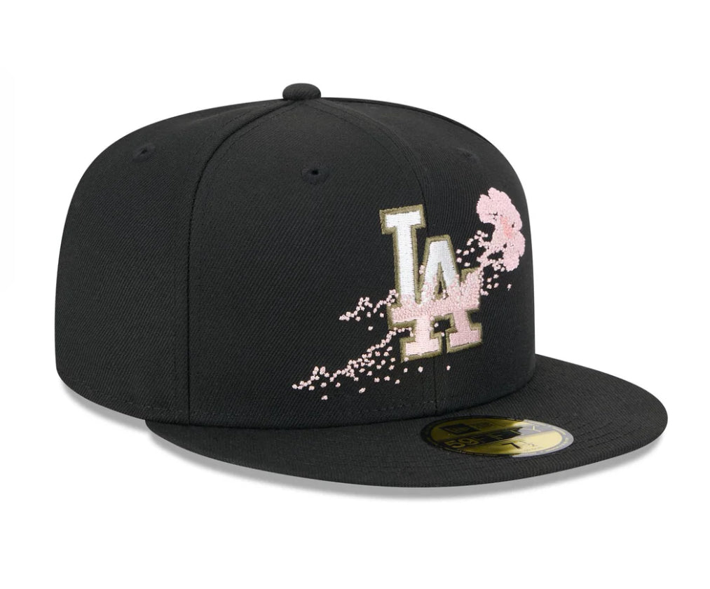 Los Angeles Dodgers Dotted Floral 59FIFTY Fitted