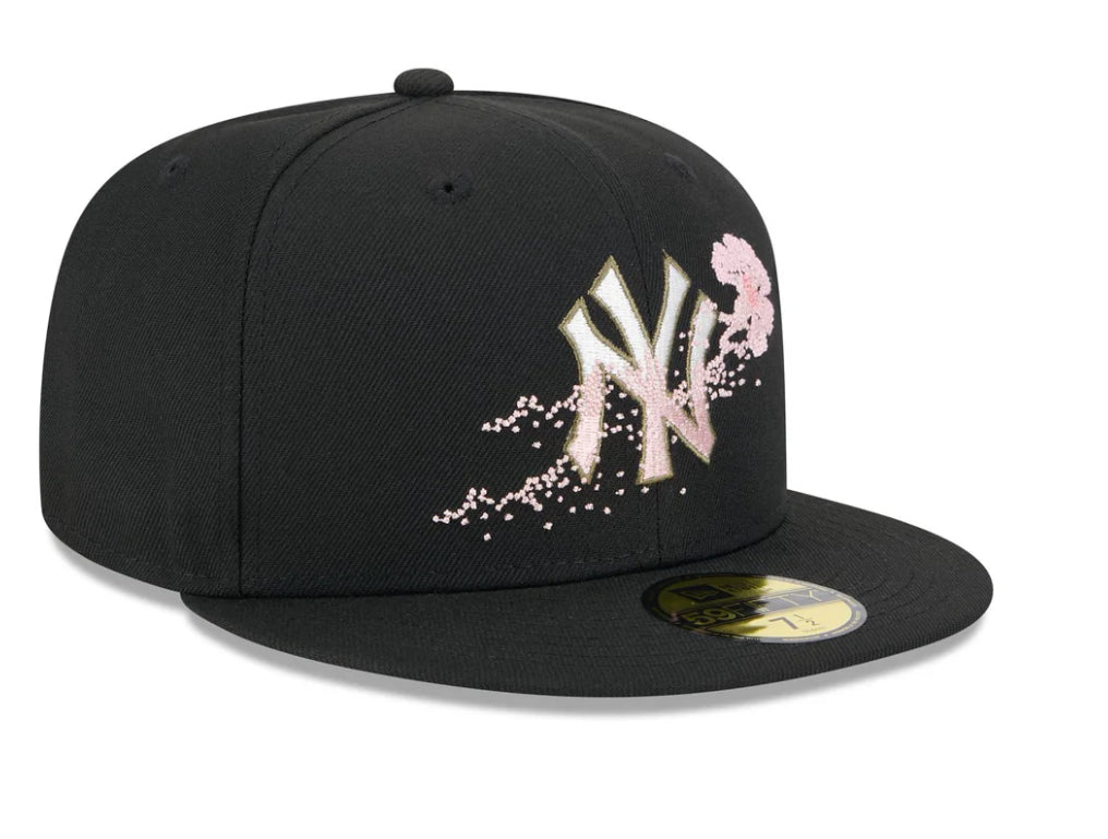 New York Yankees Dotted Floral 59FIFTY Fitted