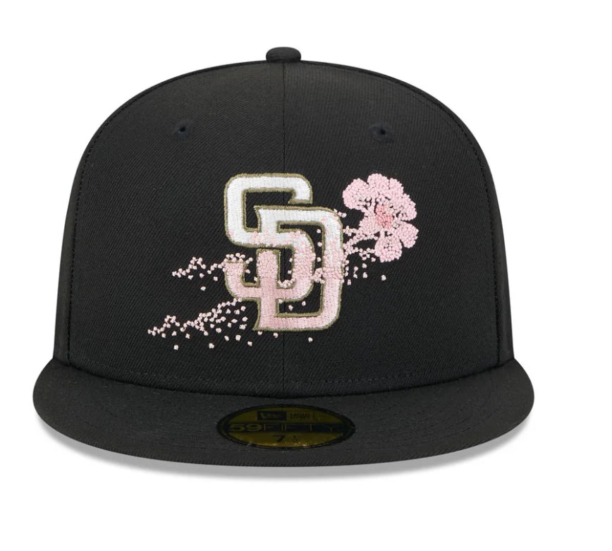San Diego Padres Dotted Floral 59FIFTY Fitted