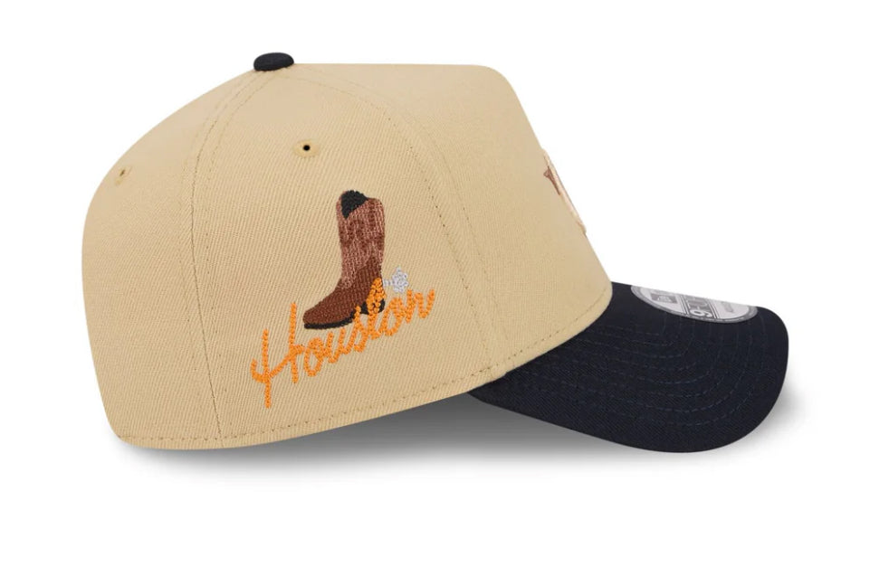 Houston Astros City Side Patch 9FORTY A-Frame Snapback