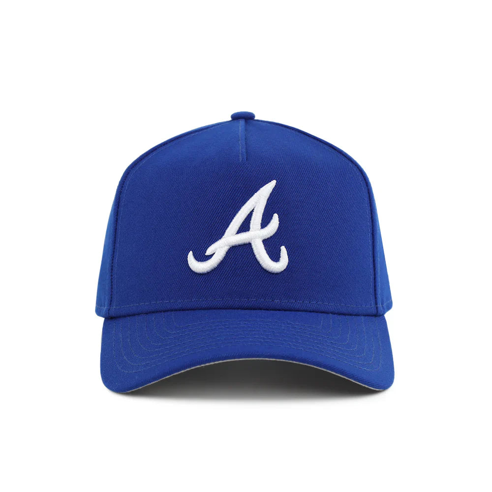 Atlanta Braves Royal 9Forty A-Frame Snapback