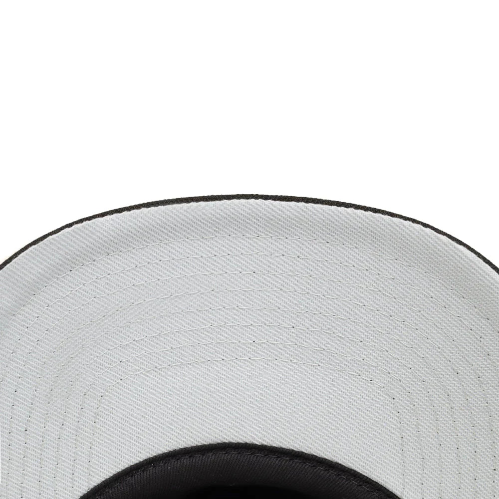 Los Angeles Lakers Black On White 9Fifty A-Frame Snapback