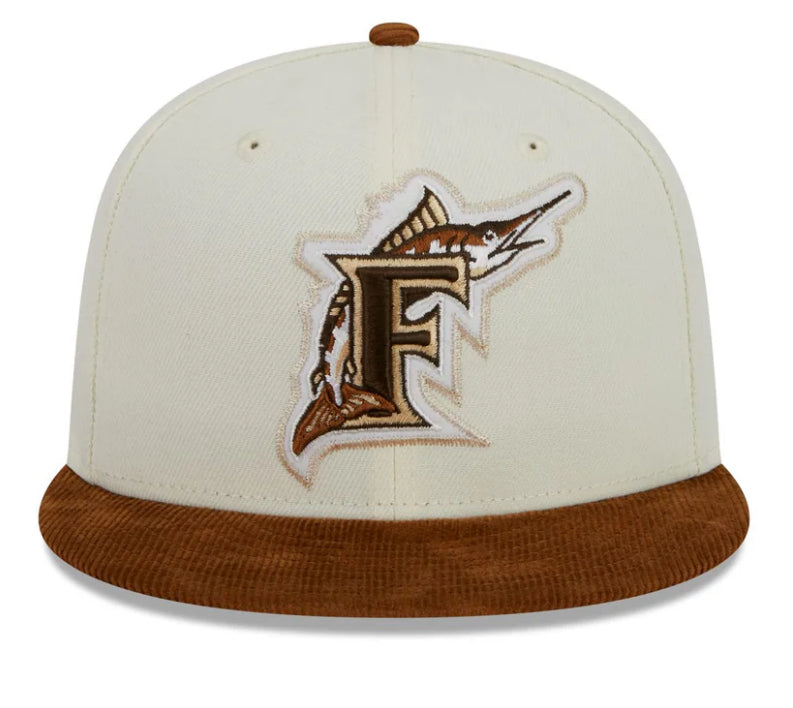 Miami Marlins Corduroy visor 59FIFTY Fitted