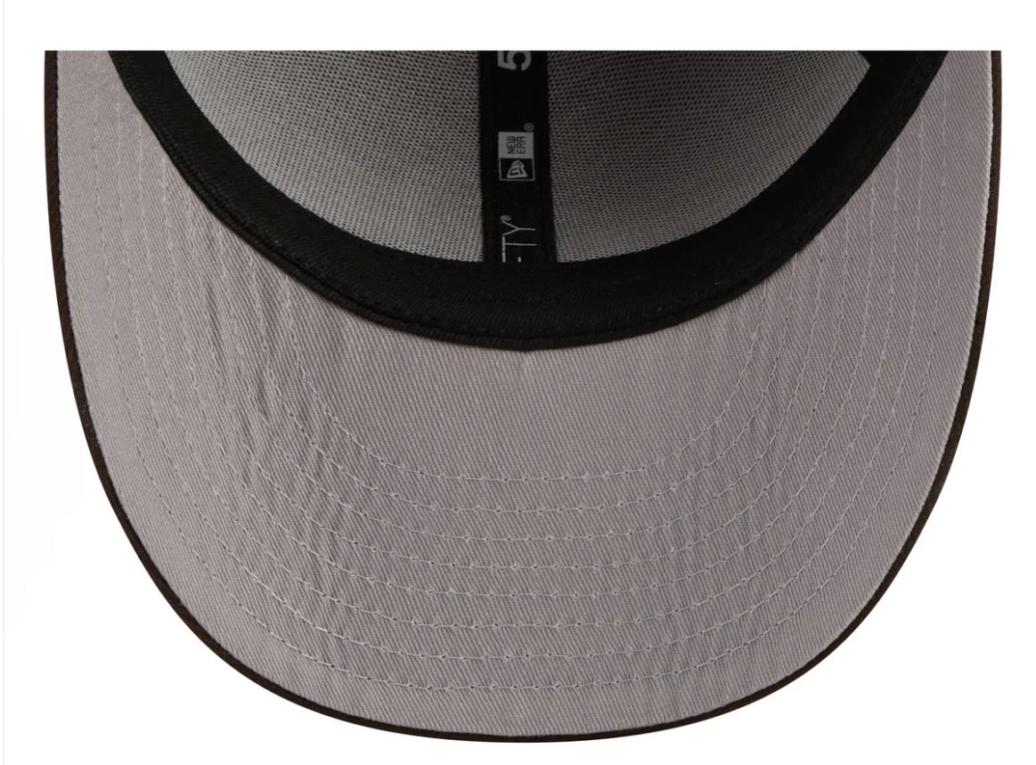 Men Oakland Athletics Velvet Fill Low Profile 59FIFTY Fitted