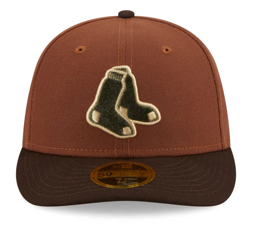 Boston Red Sox Velvet Fill Low Profile 59FIFTY Fitted