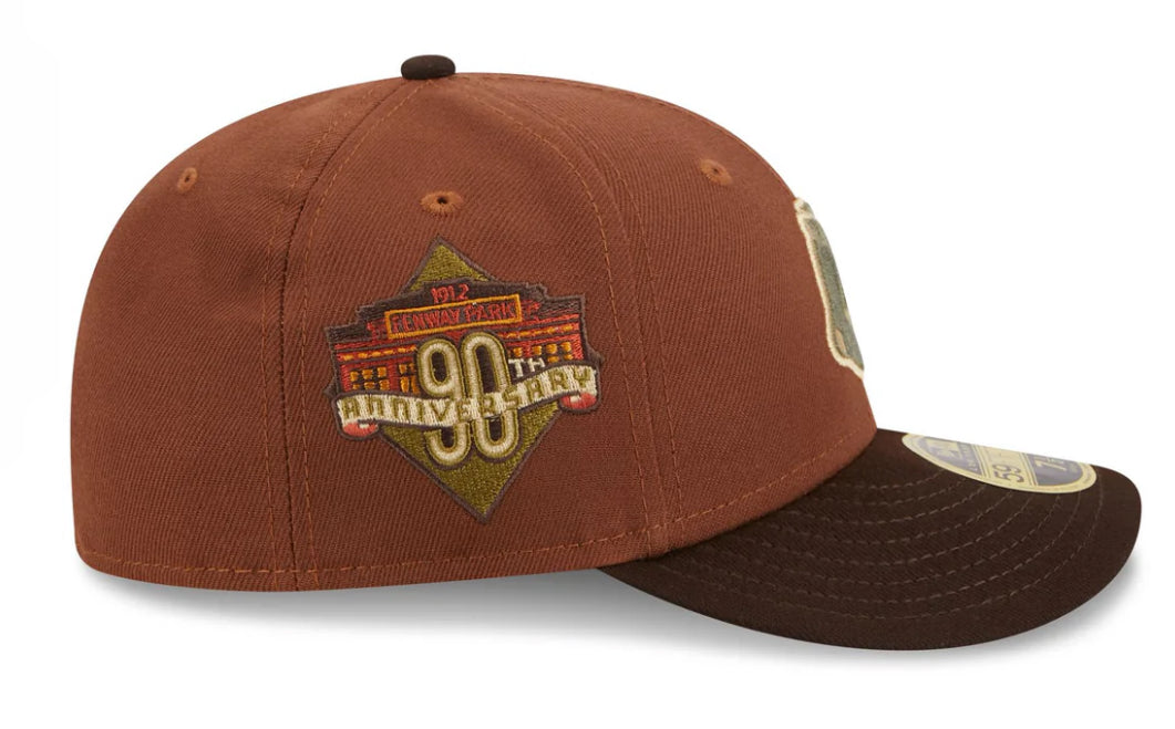 Boston Red Sox Velvet Fill Low Profile 59FIFTY Fitted