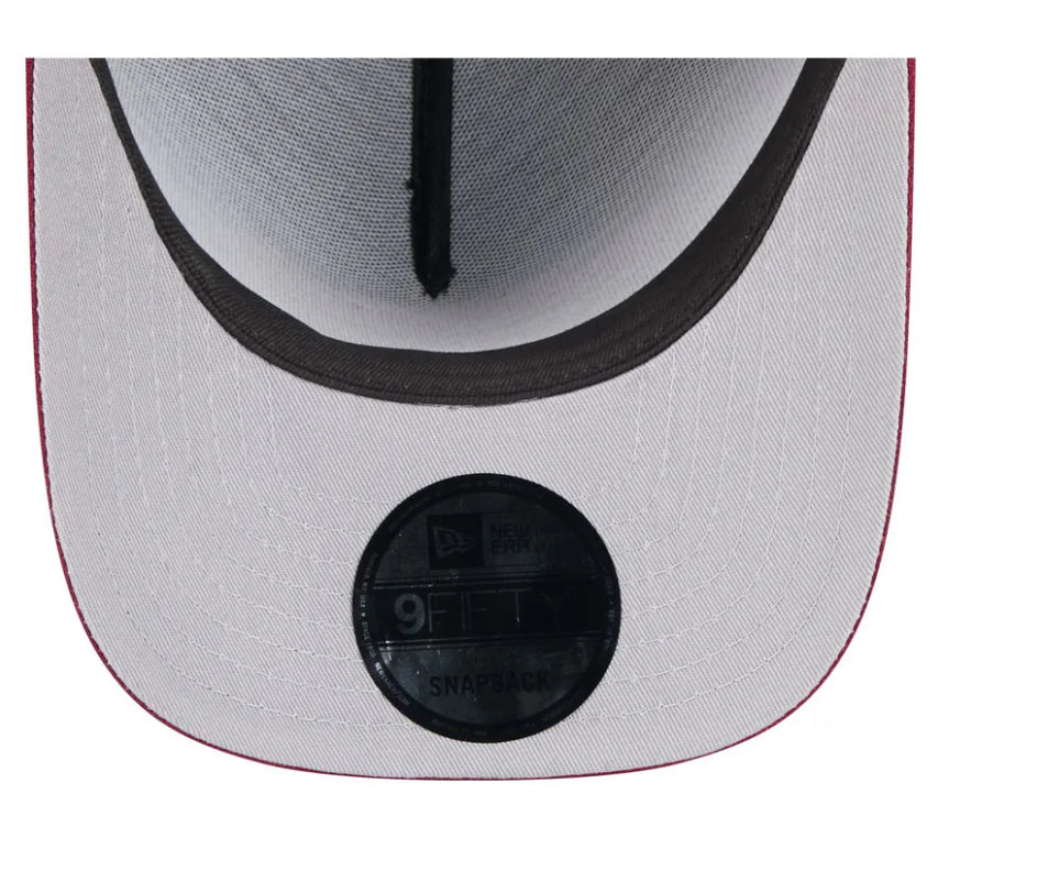 Washington commanders Men 2025 Draft 9FIFTY A-Frame Snapback
