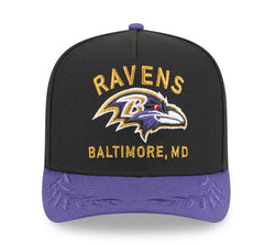 Baltimore Ravens 2025 Draft 9FIFTY A-Frame Snapback