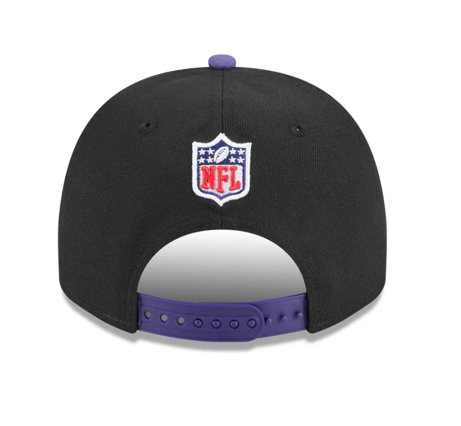Baltimore Ravens 2025 Draft 9FIFTY A-Frame Snapback