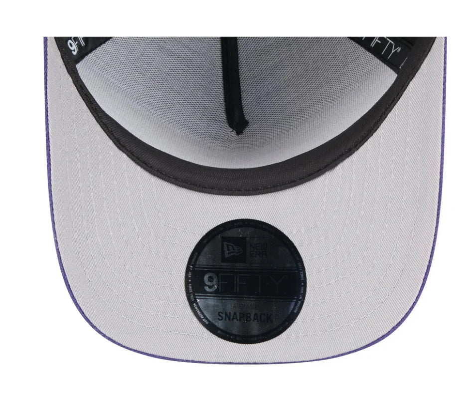 Baltimore Ravens 2025 Draft 9FIFTY A-Frame Snapback