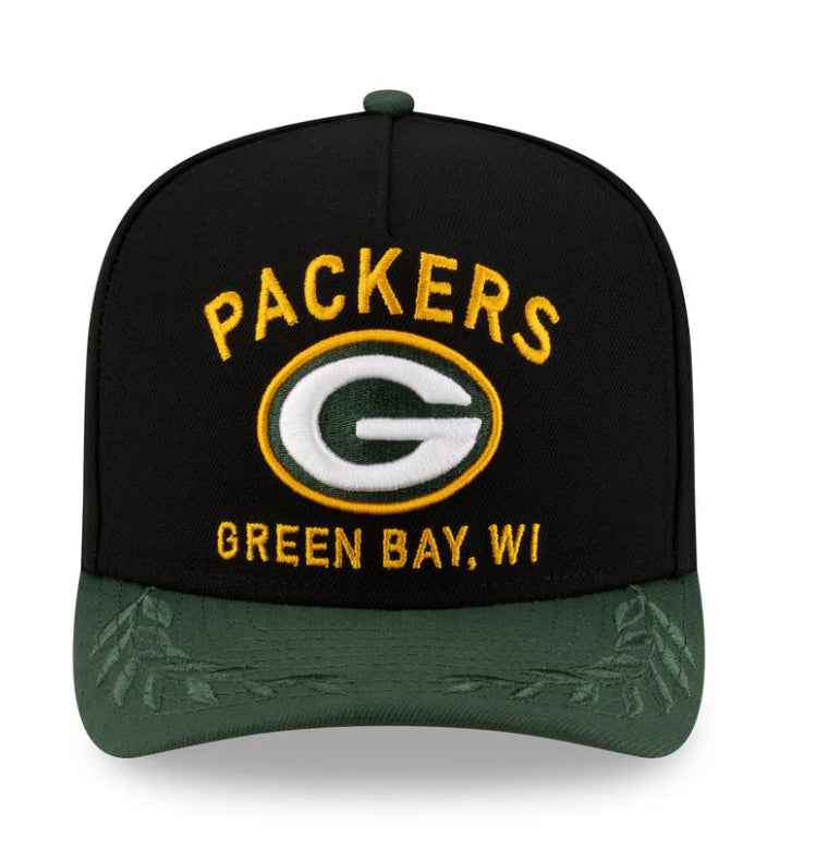Men Green Bay Packers 2025 Draft 9FIFTY A-Frame Snapback