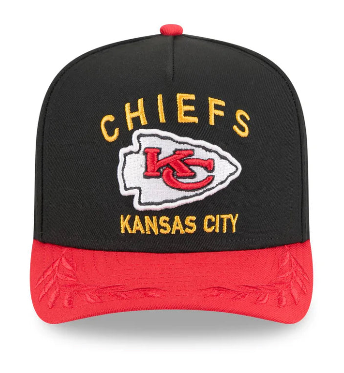Kansas City Chiefs 2025 Draft 9FIFTY A-Frame Snapback
