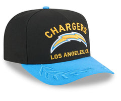 Los Angeles Chargers 2025 Draft 9FIFTY A-Frame Snapback
