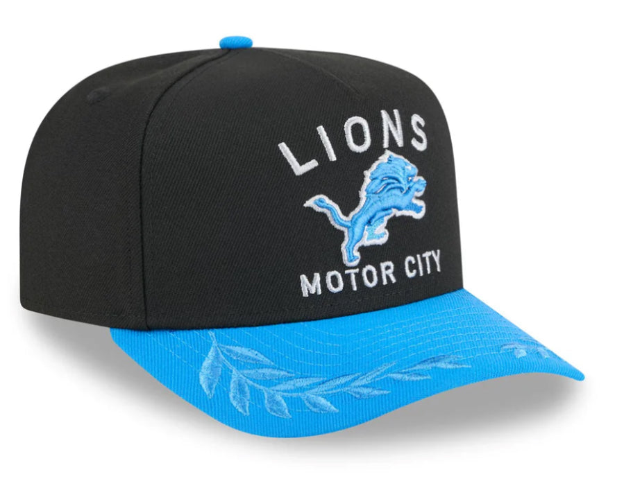 Detroit Lions 2025 Draft 9FIFTY A-Frame Snapback