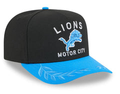 Detroit Lions 2025 Draft 9FIFTY A-Frame Snapback