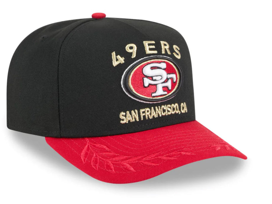 San Francisco 49ers 2025 Draft 9FIFTY A-Frame Snapback