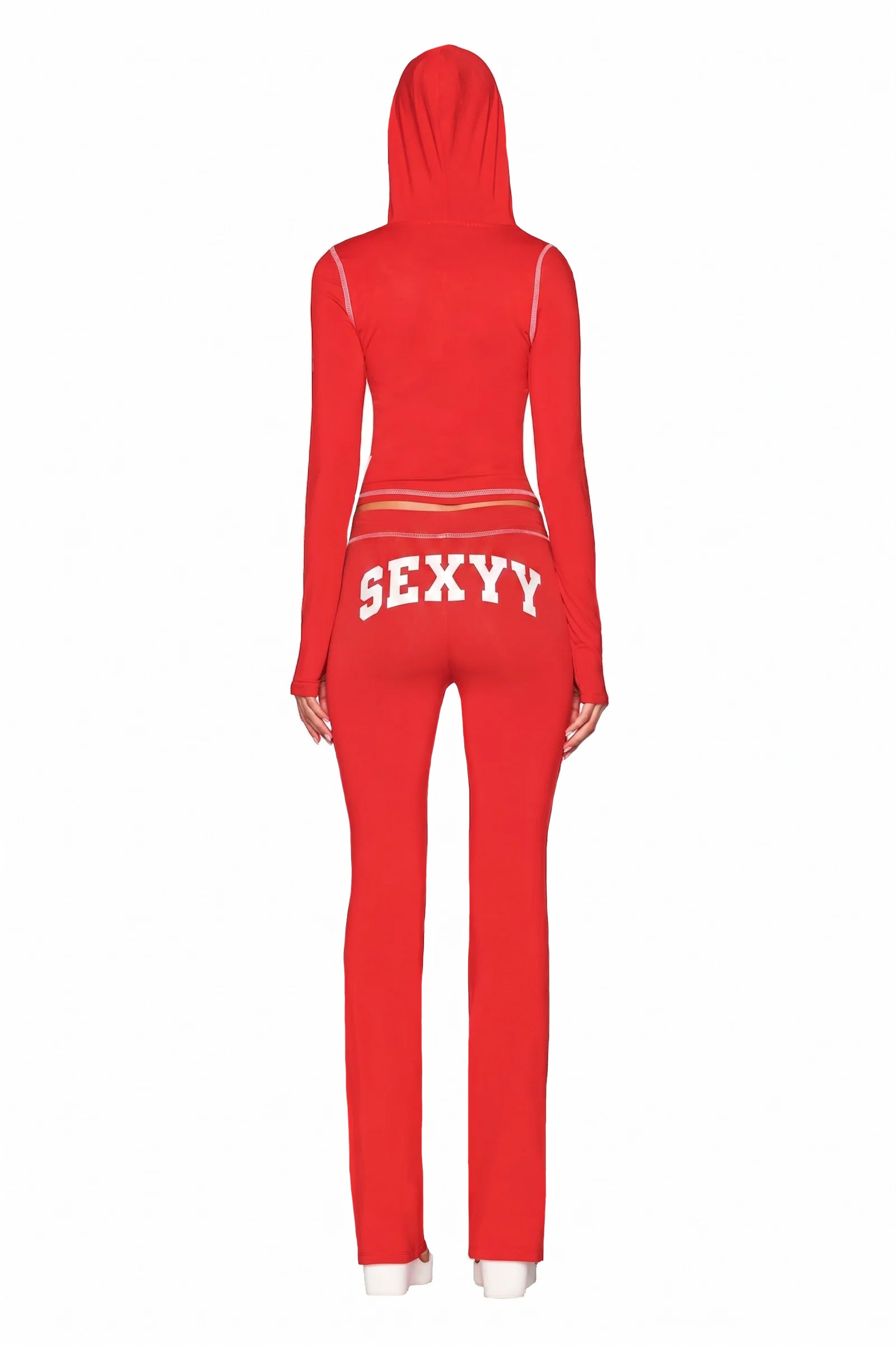 I.AM.GIA X SEXYY RED BLARE HOODIE - RED