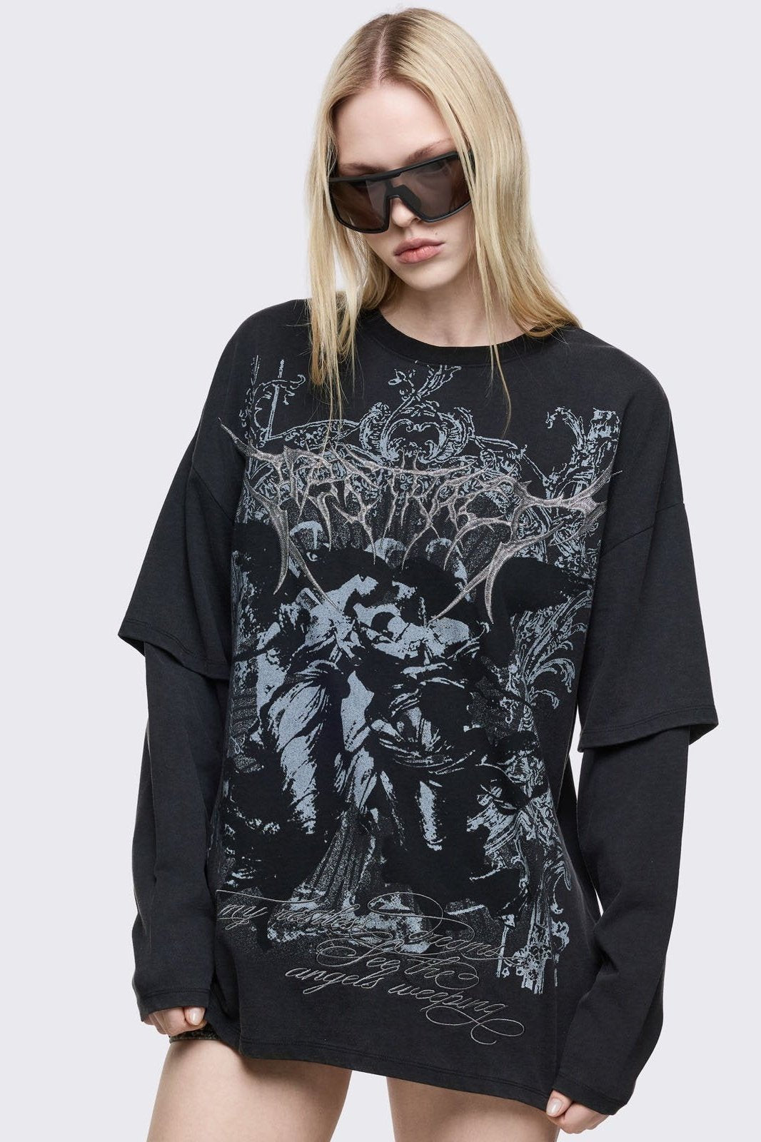 Dark Renaissance Layered T-Shirt