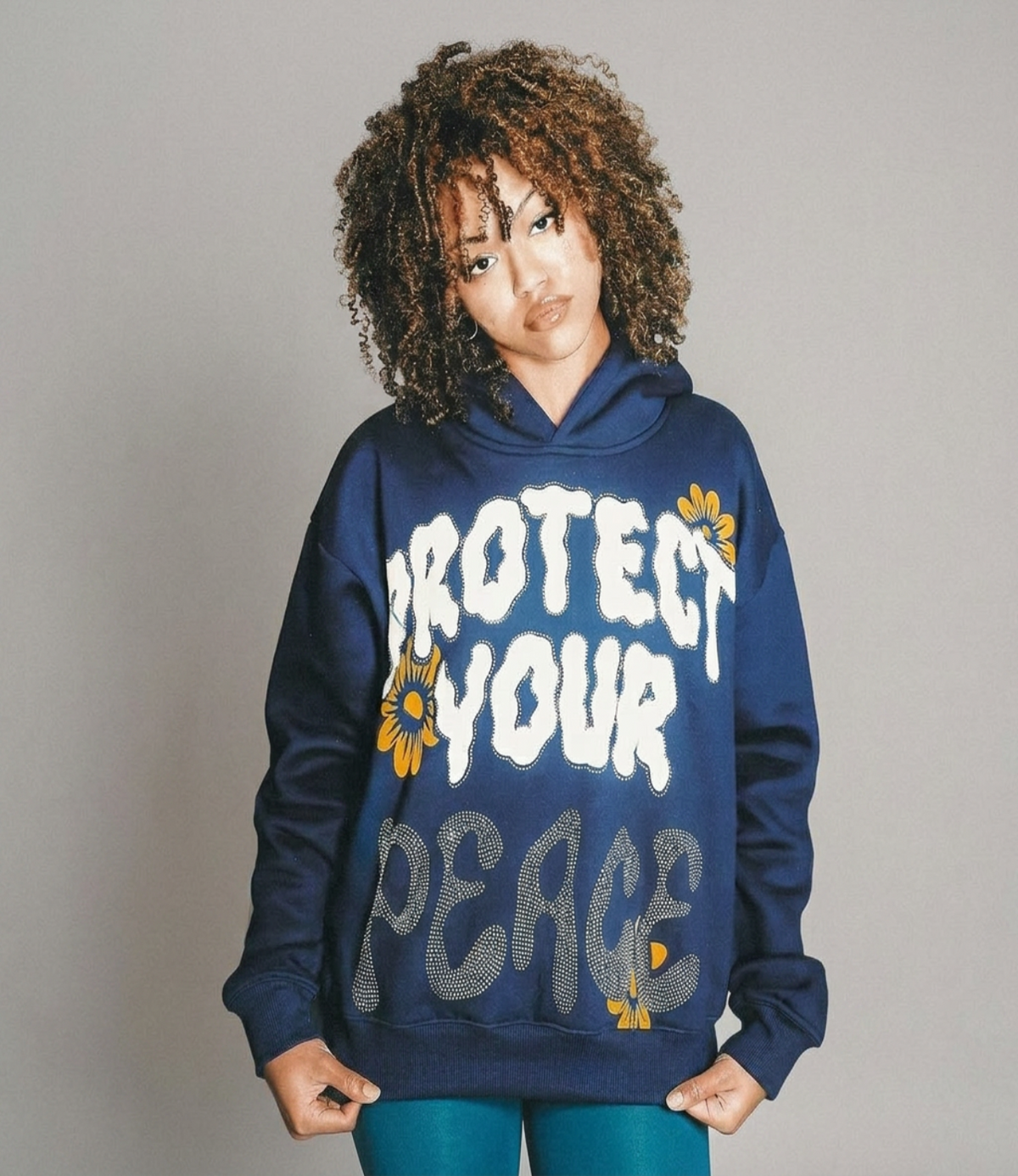 Protect Your Peace Hoodie - Blue