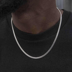GOAT and Bolt Set in White Gold